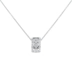 [⭐DORISW]PARENTESI NECKLACE SILVER DIAMOND