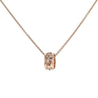 [⭐DORISW]PARENTESI NECKLACE PINK GOLD