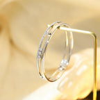 [⭐DORISW]Move Romane Diamond Bangle Bracelet