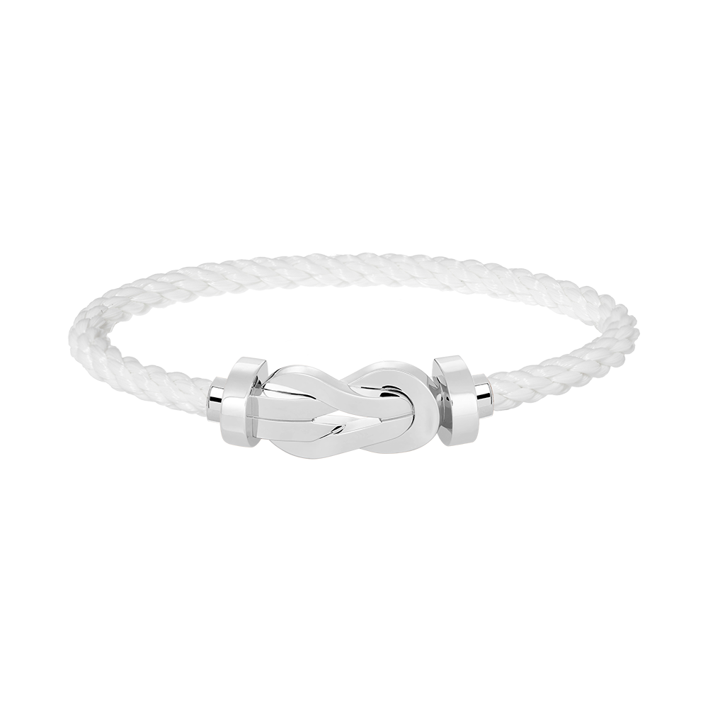 [⭐DORISW] CHANCE GROSSES 8-FIGUREN-ARMBAND MIT SCHNALLE OHNE DIAMANTEN SILBER