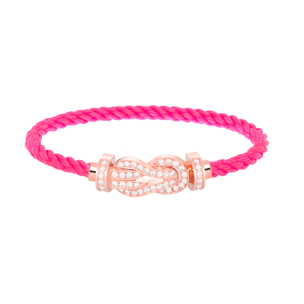 [⭐DORISW] CHANCE GROSSES 8-FIGUREN-ARMBAND MIT DURCHGEHENDEM DIAMANTBESATZ ROSEGOLD