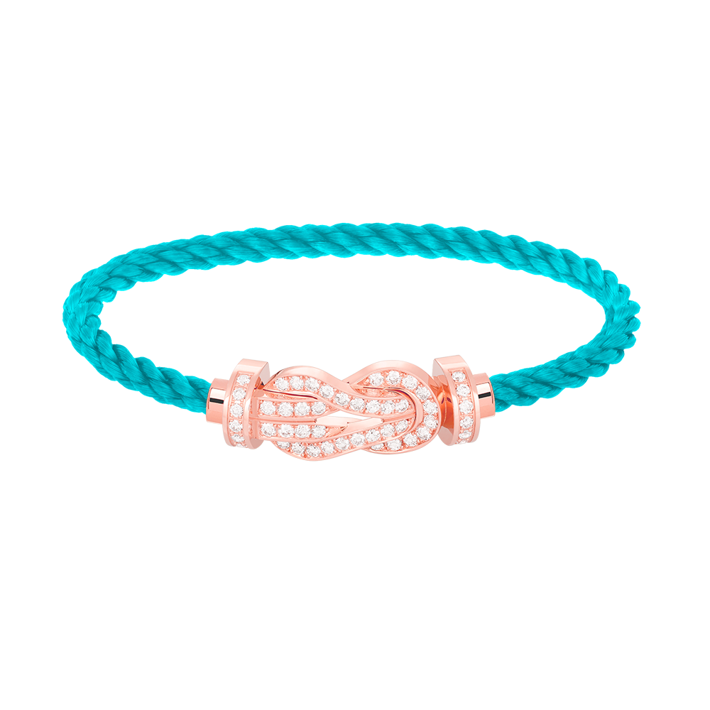 [⭐DORISW] CHANCE GROSSES 8-FIGUREN-ARMBAND MIT DURCHGEHENDEM DIAMANTBESATZ ROSEGOLD