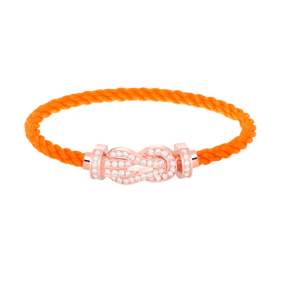 [⭐DORISW] CHANCE GROSSES 8-FIGUREN-ARMBAND MIT DURCHGEHENDEM DIAMANTBESATZ ROSEGOLD