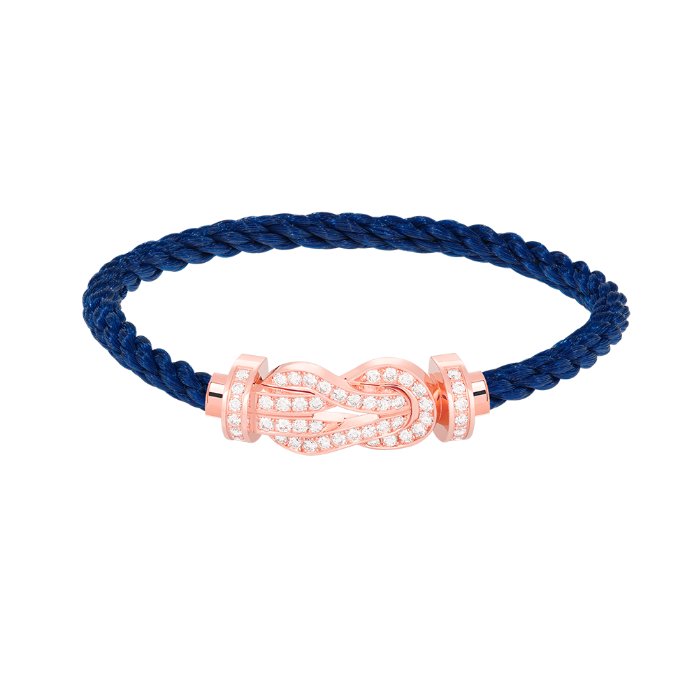 [⭐DORISW] CHANCE GROSSES 8-FIGUREN-ARMBAND MIT DURCHGEHENDEM DIAMANTBESATZ ROSEGOLD
