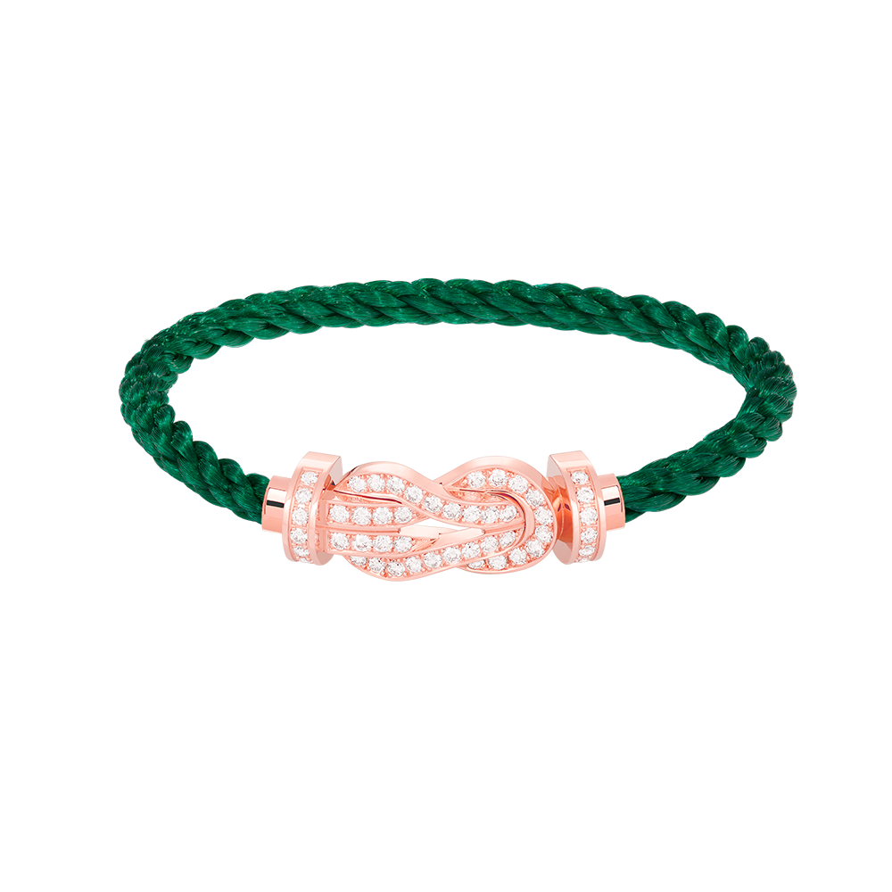 [⭐DORISW] CHANCE GROSSES 8-FIGUREN-ARMBAND MIT DURCHGEHENDEM DIAMANTBESATZ ROSEGOLD