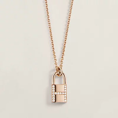[⭐DORISW] HM ADVANCED NICHE LOCK-HALSKETTE MIT DIAMANTEN