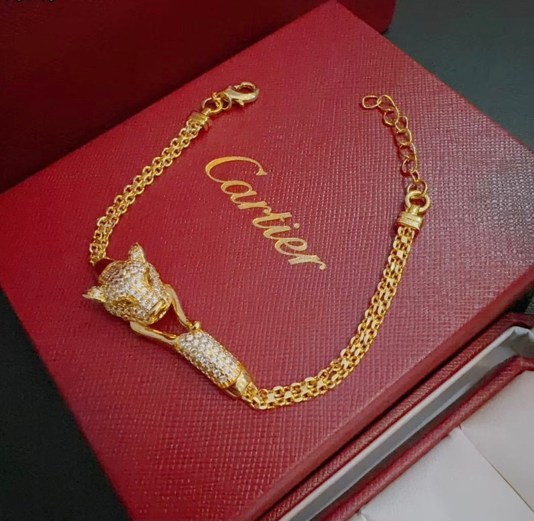 [⭐DORISW]  PANTHERE  BRACELET DIAMONDS