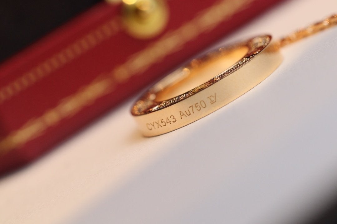 [⭐DORISW] LIEBES-HALSKETTE VERSTELLBAR ROSÉGOLD