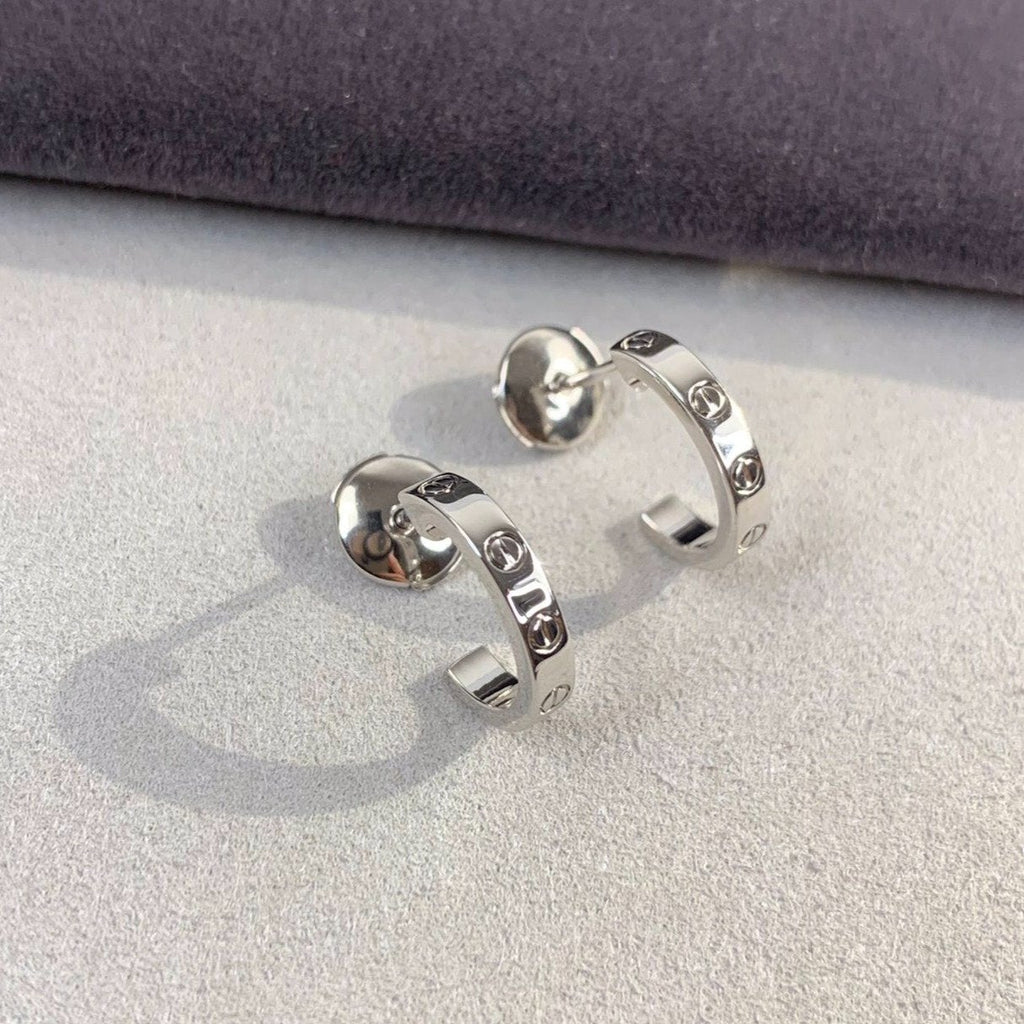 [⭐DORISW] ラブピアス 2.65MM シルバー