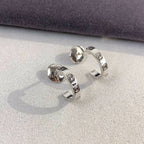 [⭐DORISW] ラブピアス 2.65MM シルバー