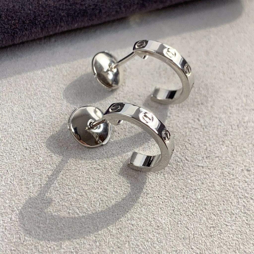 [⭐DORISW] ラブピアス 2.65MM シルバー
