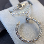 [⭐DORISW] JUSTE HALSKETTE SILBER DIAMANTEN