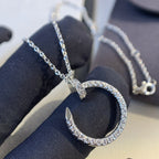 [⭐DORISW] JUSTE HALSKETTE SILBER DIAMANTEN