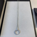 [⭐DORISW] JUSTE HALSKETTE SILBER DIAMANTEN