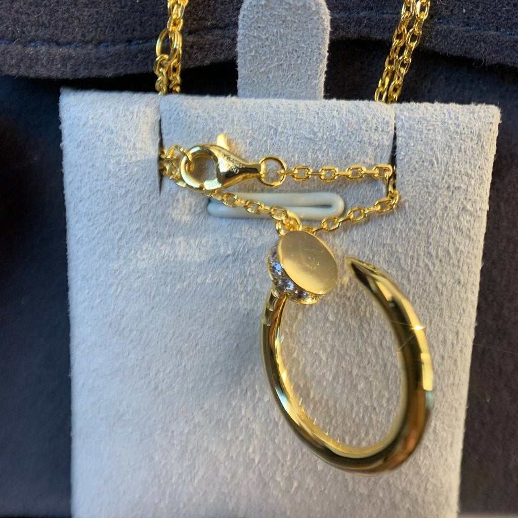 [⭐DORISW] JUSTE HALSKETTE GOLD DIAMANTEN