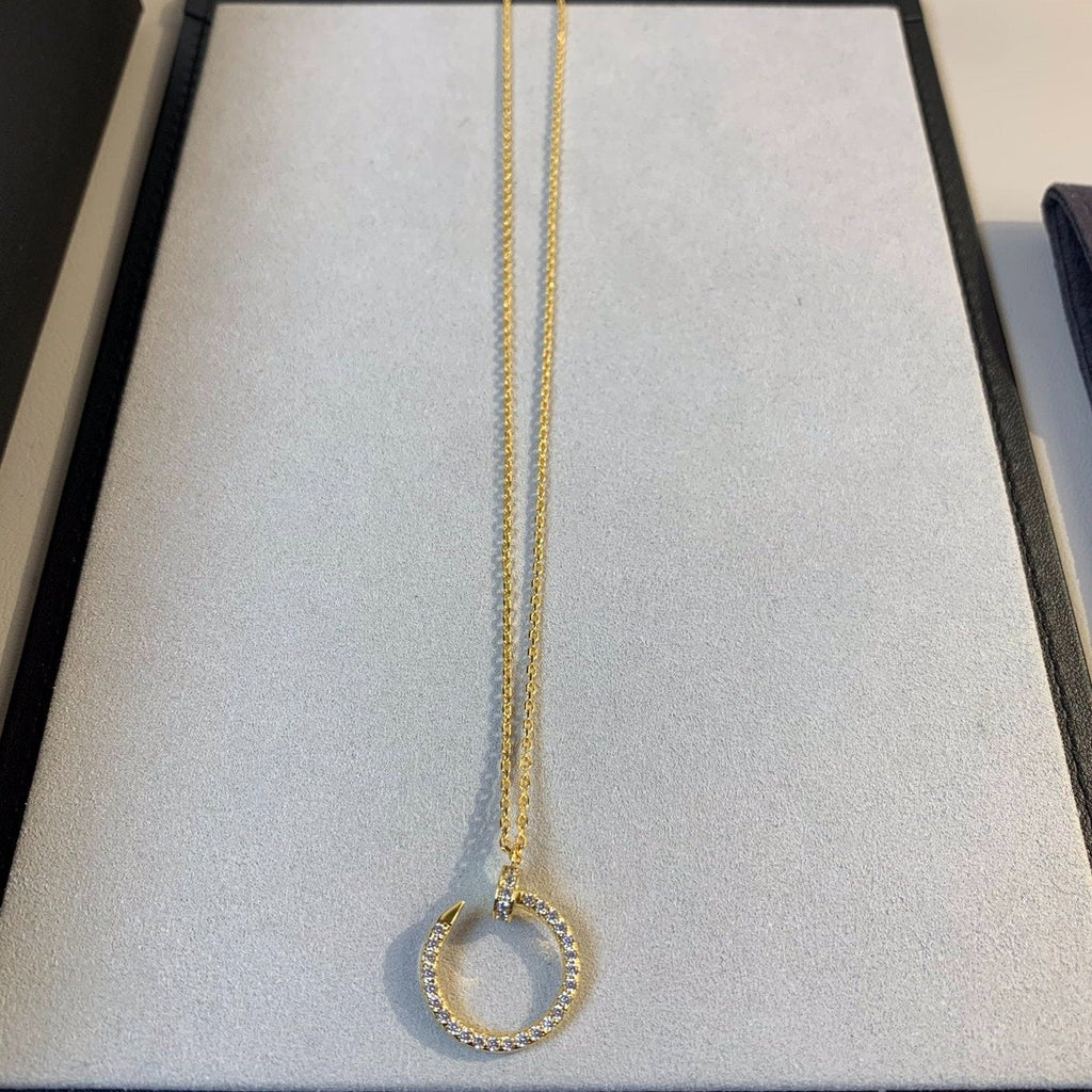 [⭐DORISW] JUSTE HALSKETTE GOLD DIAMANTEN