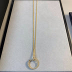 [⭐DORISW] JUSTE HALSKETTE GOLD DIAMANTEN