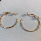 [⭐DORISW] JUSTE OHRRINGE GOLD DIAMANTEN 1,8 MM