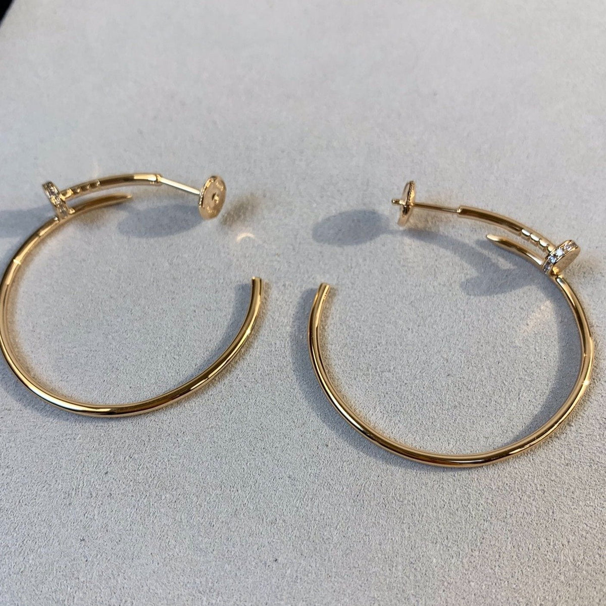 [⭐DORISW] JUSTE OHRRINGE GOLD DIAMANTEN 1,8 MM