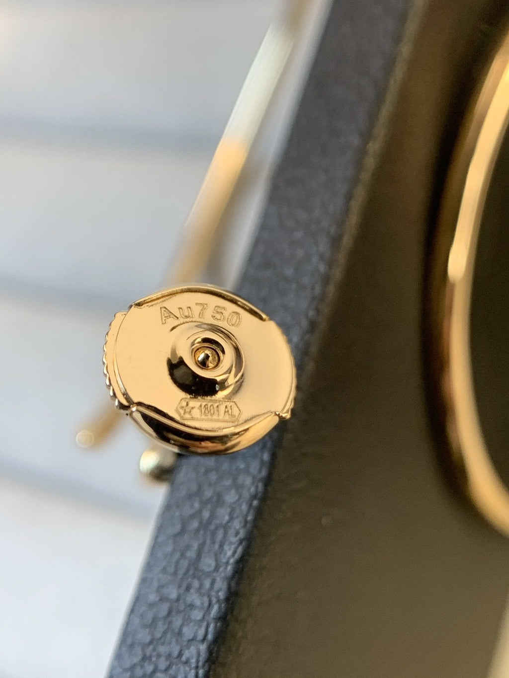 [⭐DORISW] JUSTE OHRRINGE GOLD DIAMANTEN 1,8 MM