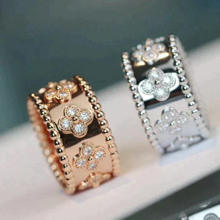 [⭐DORISW] CLOVER KALEIDOSCOPE RING 10MM
