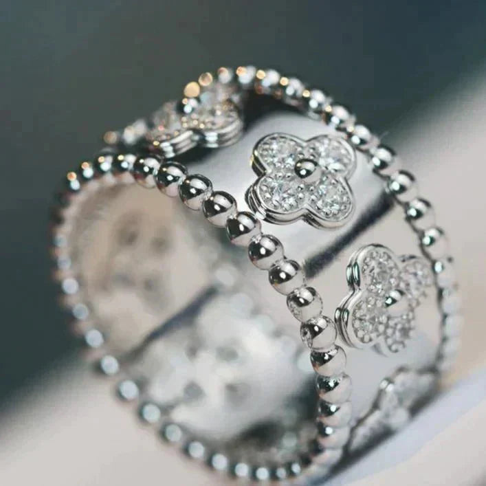 [⭐DORISW] CLOVER KALEIDOSCOPE RING 10MM