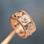 [⭐DORISW] CLOVER KALEIDOSCOPE RING 10MM