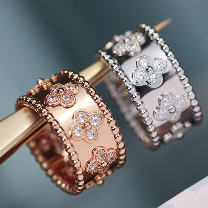 [⭐DORISW] CLOVER KALEIDOSCOPE RING 10MM