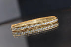 [⭐DORISW] PERLEE DIAMANT-ARMBAND 1-REIHIG
