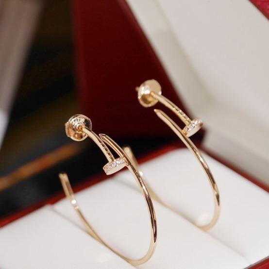 [⭐DORISW] JUSTE EARRINGS DIAMONDS 1.8MM