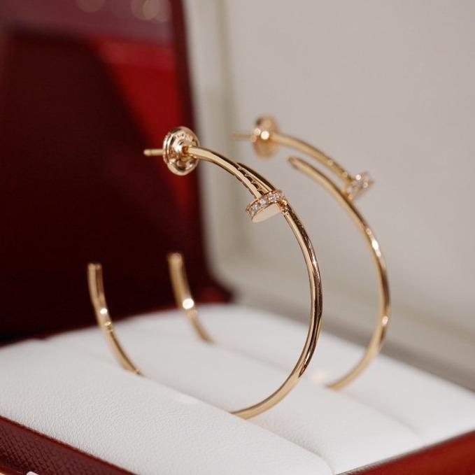 [⭐DORISW] JUSTE EARRINGS DIAMONDS 1.8MM