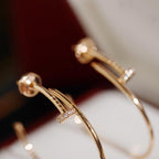 [⭐DORISW] JUSTE EARRINGS DIAMONDS 1.8MM