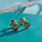 [⭐DORISW] LOVE EARRINGS PINK GOLD 10MM