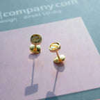 [⭐DORISW] ラブピアス ゴールド 10MM