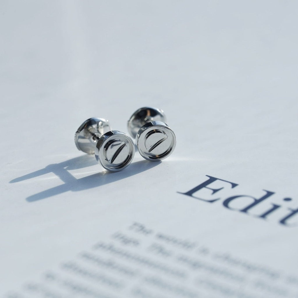 [⭐DORISW] LOVE EARRINGS SILVER 10MM