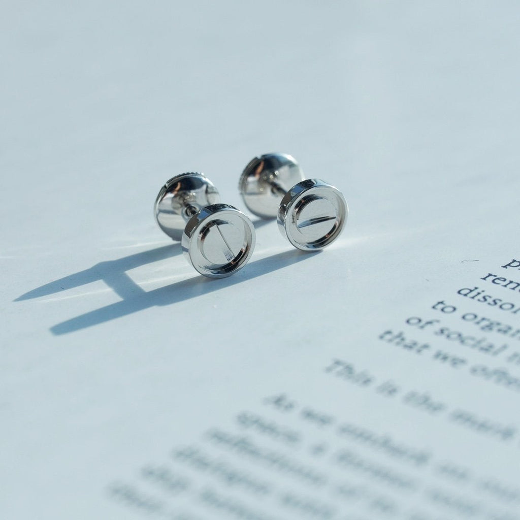 [⭐DORISW] LOVE EARRINGS SILVER 10MM