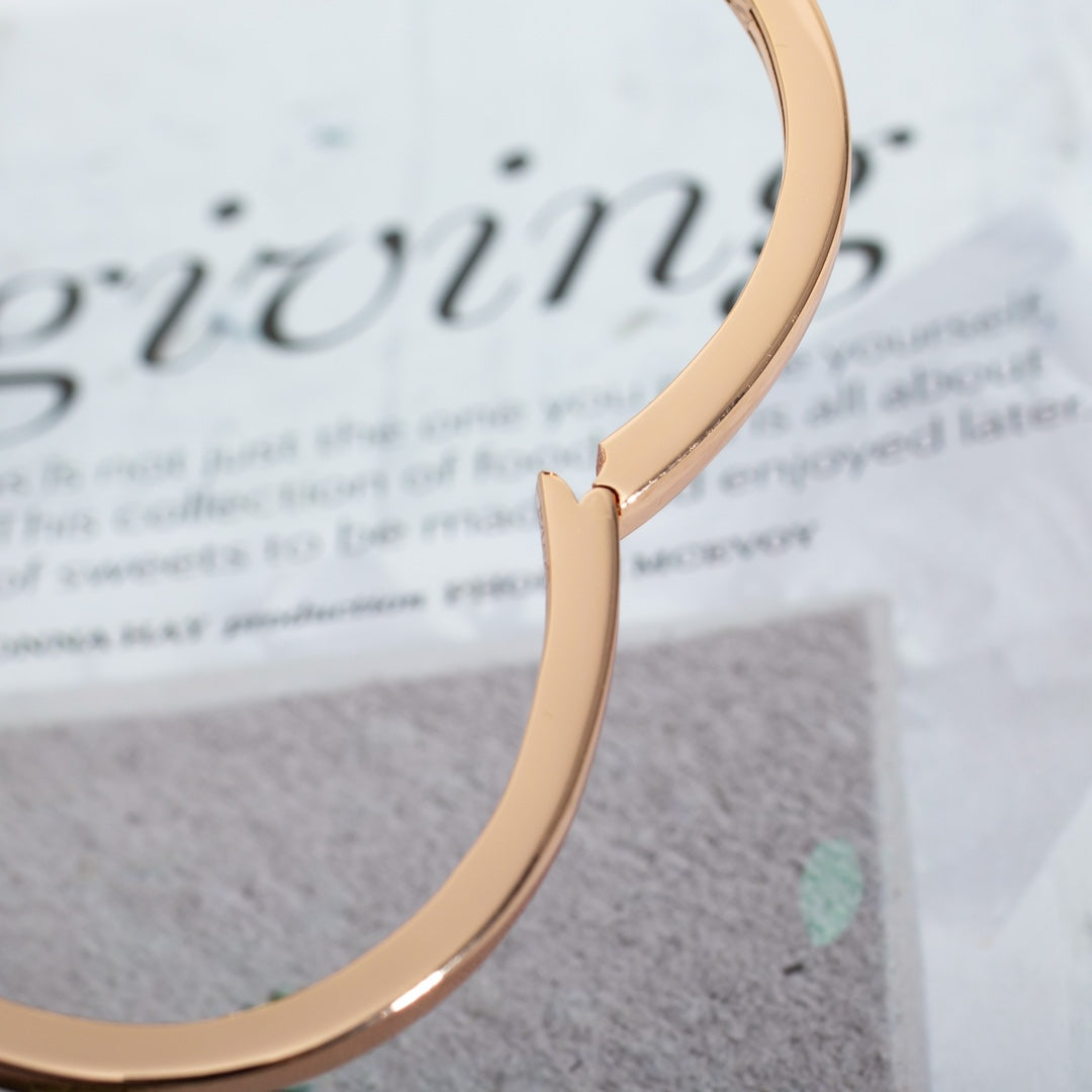 [⭐DORISW]DREAM ARMBAND OFFEN ROSÉGOLD PERLMUTT DIAMANT