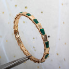 [⭐DORISW]SERPENTI ARMBAND ROSÉGOLD MALACHIT