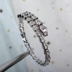 [⭐DORISW]SERPENTI BRACELET 6MM SILVER DIAMOND