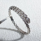 [⭐DORISW]SERPENTI BRACELET 6MM SILVER DIAMOND