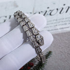 [⭐DORISW]SERPENTI BRACELET 6MM SILVER DIAMOND