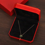 [⭐DORISW] AMULETTE GOLD MALACHITE NECKLACE