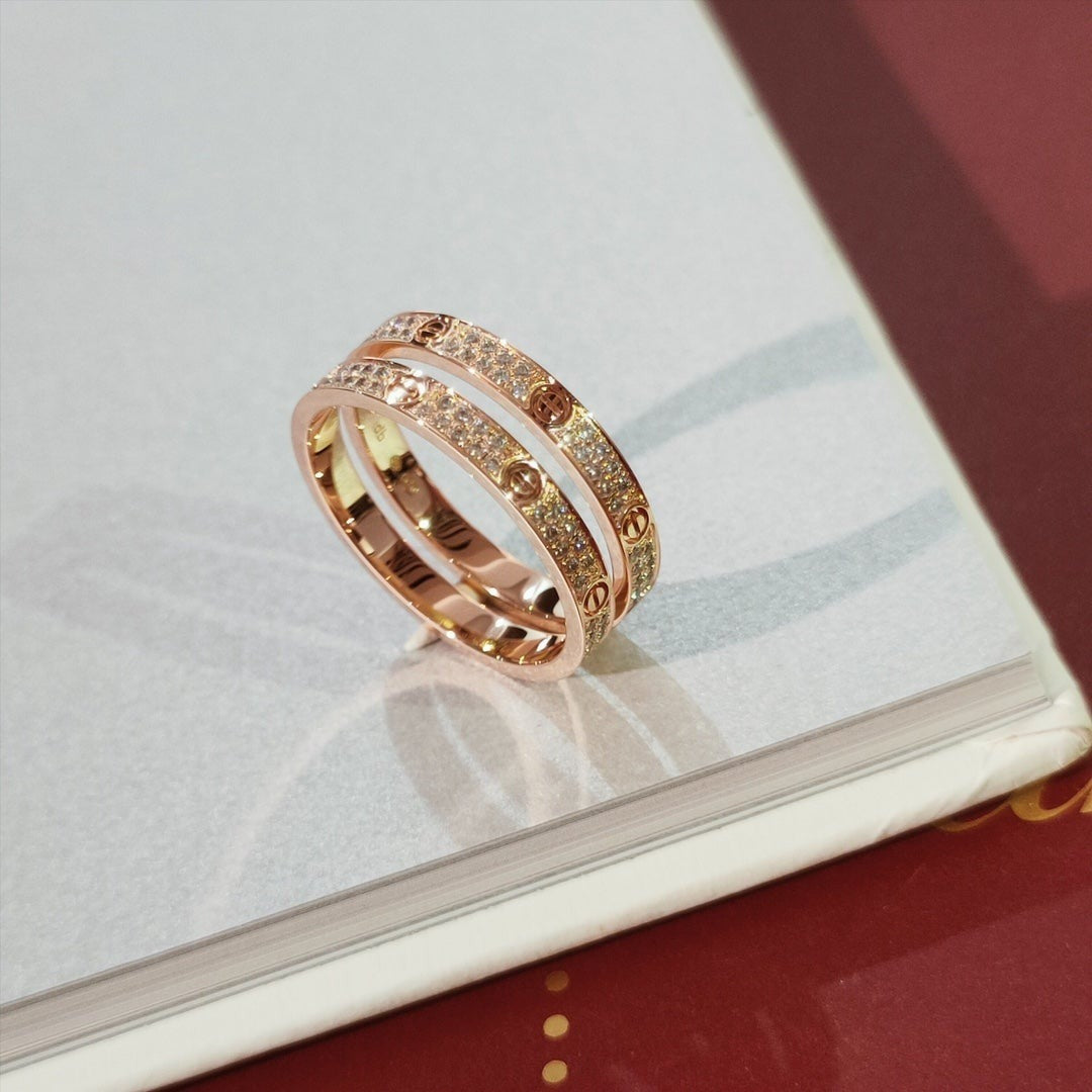 [⭐DORISW] LIEBESRING 2,65 MM DIAMANT