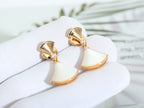 [⭐DORISW]DREAM MOP PINK GOLD OHRRINGE