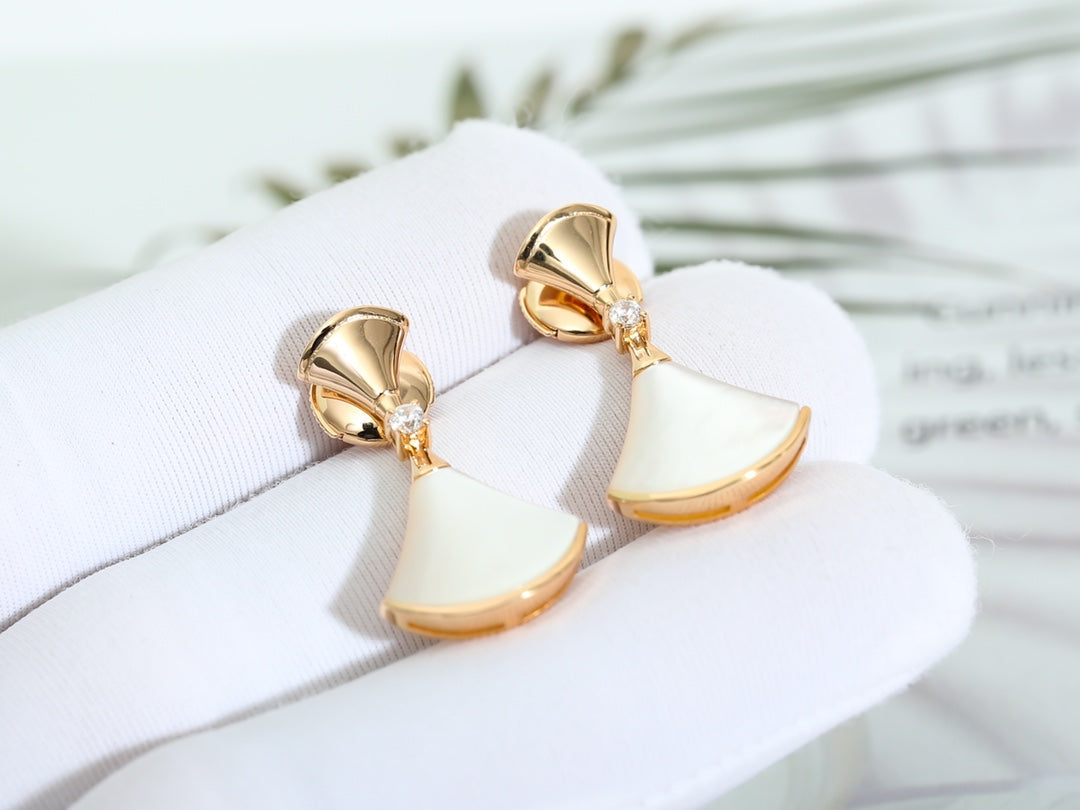 [⭐DORISW]DREAM MOP PINK GOLD OHRRINGE