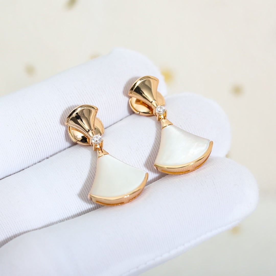 [⭐DORISW]DREAM MOP PINK GOLD OHRRINGE