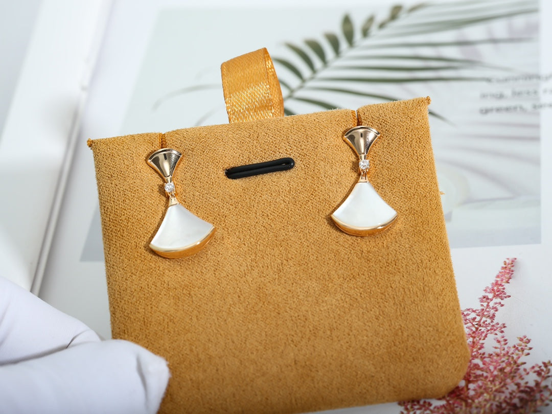 [⭐DORISW]DREAM MOP PINK GOLD OHRRINGE