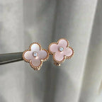 {
  "[⭐DORISW] CLOVER MEDIUM 1 MOTIFS  PINK MOP DIAMOND EARRINGS": "[⭐DORISW] クローバー ミディアム 1モチーフ ピンクマザーオブパール ダイヤモンド ピアス"
}