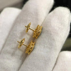 [⭐DORISW] CLOVER MINI 9,5MM MALACHIT OHRRINGE