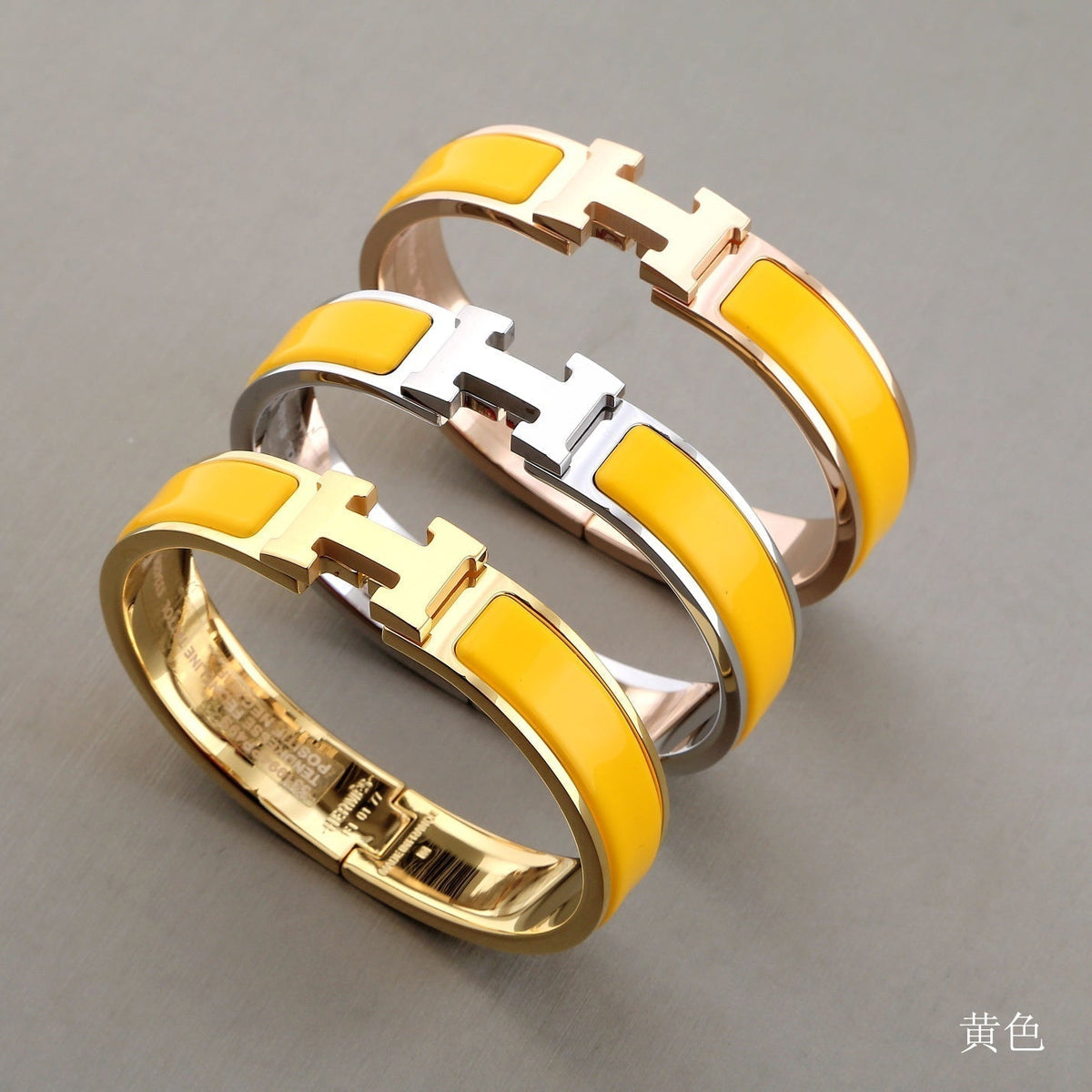[⭐DORISW] H YELLOW BRACELET